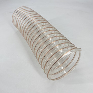 Cao linh hoạt nén Polyurethane dây thép ống máy hút bụi ống loại bỏ bụi 3-inch PU Air Pipeline Hose - Product Image 2