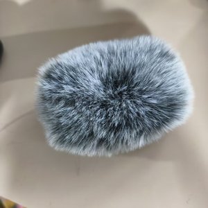 Parabrisas de Micrófono Profesional de Felpa Tejida, Antiviento Peludo para Micrófono de Condensador <span class=keywords><strong>Blue</strong></span> <span class=keywords><strong>Yeti</strong></span> (100% Poliéster) para Estudio - Product Image 2