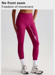 XXW-2186 en gros femmes course bout à bout façonnage Leggings haute qualité taille haute respirant Gym Yoga <span class=keywords><strong>pantalon</strong></span> - Product Image 3