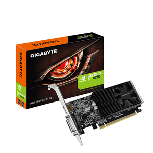 Tarjeta Gráfica GIGABYTE <span class=keywords><strong>GT</strong></span> 1030 de Perfil Bajo DDR4 de 2G Usada para Oficina de Escritorio (GV-N1030D4-2G) Tarjeta Gráfica GT1030 de 2G DDR4 - Product Image 1