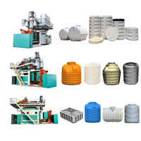 Equipo de Moldeo por Soplado para Tanques de Almacenamiento de Agua de Plástico de 1000L, 2000L y 3000L, Máquina de Extrusión-Soplado