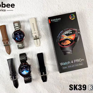 Black Watch4 Dial-Up Smartwatch uomo <span class=keywords><strong>Pro</strong></span> Max Wireless orologi regalo Set SK39 Plus <span class=keywords><strong>Watch</strong></span> <span class=keywords><strong>4</strong></span> Smart Kalobee - Product Image 2