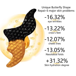 Masque pour les yeux OEM Butterfly Eye Mask Sheet avec collagène pour peaux sèches, hydratant, anti-rides, liftant, éliminant les rides du sourire et les plis nasogéniens. - Product Image 3
