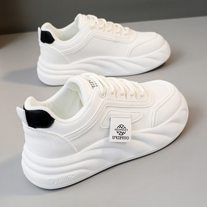 Nouvelles Chaussures Décontractées pour Femmes 2026 – Baskets Tendance à Semelle Épaisse Rehaussante, Style Étudiant, Bout Rond - Product Image 5
