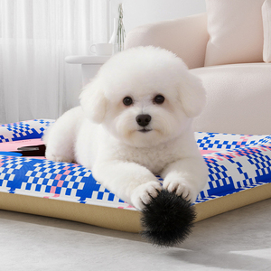 Nueva Cama para Perros y Gatos de Primavera/Verano, para Perros Pequeños y Medianos, con Sensación Refrescante, Impermeable, Reversible - Product Image 2
