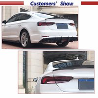 Aile de becquet de coffre de pare-chocs arrière en Fiber de carbone pour Audi A5 S5 B9 B9.5 Kits de carrosserie 2017-2024