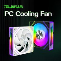 Ventilateur RGB 120 mm à éclairage arc-en-ciel, 24 LED, double anneau lumineux, 71 CFM, 4 broches PWM, 5 V ARGB Sync, roulement hydraulique, ventilateur de boîtier PC