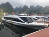 Grandsea HD-2200B 21,98 m/70 pieds Bateau ferry de luxe en fibre de verre pour 100 passagers, état neuf, pour mer, rivière côtière