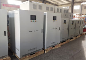 Regülatör 150kVA 220V Üç Fazlı Servo Stabilizör SVC SBW 50Hz LCD Otomatik Voltaj - Product Image 2