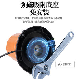 Feux de signalisation LED extérieurs 12V pour voiture, balise stroboscopique, ventouse de toit, lumière magnétique, avertissement d'urgence, éclairage de sécurité clignotant, étanche - Product Image 5