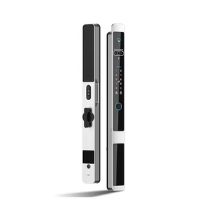Digital sin llave Inteligente Tuya puerta <span class=keywords><strong>Exterior</strong></span> principal sin llave Wifi timbre Cámara huella dactilar <span class=keywords><strong>cerradura</strong></span> de puerta <span class=keywords><strong>biométrica</strong></span> - Product Image 6