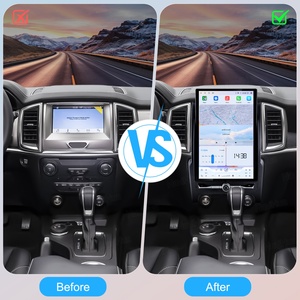 Navihua 14.5" Tesla Touch Screen GPS Navigation Stereo Vertical Head Unit Multimedia for Ford Ranger Everest 2016-2020 - Product Image 5