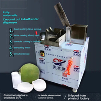 Précision et vitesse : Machine à couper la noix de coco en deux pour la transformation commerciale des fruits