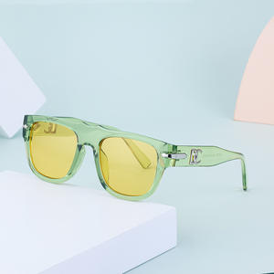 Lunettes de soleil Dc pour hommes, monture carrée, verres en PC, protection UV400, lunettes de mode pour l'extérieur - Product Image 3