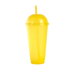 แก้วน้ำพลาสติก Mossion PP 16 ออนซ์ สีสันสดใส ประดับกลิตเตอร์ เป็นมิตรกับสิ่งแวดล้อม เหมาะสำหรับเครื่องดื่มเย็นๆ - Product Image 5