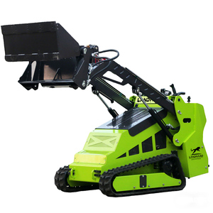 Mini-chargeuse compacte St1000 pour l'Europe, petite, pour fermes et usage domestique, économique, 1 tonne, personnalisée, haute performance - Product Image 1
