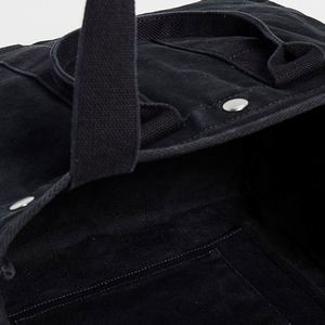 Sac fourre-tout personnalisé pour femme, grand format, en toile de coton durable, imperméable, portable, avec fermeture à pression, sac à main pour l'été, l'hiver, l'automne, broderie - Product Image 3
