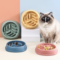 Accessoires pour animaux de compagnie, produits pour chiens en gros, meilleures ventes, gamelles antidérapantes de luxe en plastique pour chiens, distributeurs de nourriture lente pour chiens