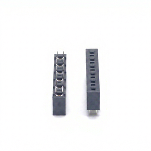 Connecteur femelle à pas de 5,08 mm, simple rangée, droit, H:8,89 mm, 1*6P - Product Image 1