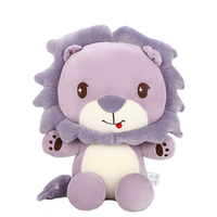 Peluche Lion Tournesol Adorable, Super Douce, en Coton PP, Peluche Moelleuse, Poupée Animal en Peluche de Dessin Animé pour Enfants, Cadeau, Décoration de Canapé à Domicile