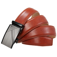 Ceinture en cuir pour homme LY36-24938-1, vente en gros d'usine, ceinture en cuir de vachette à double couche avec boucle automatique