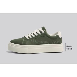 Zapatos de Lona para Hombre, Estilo Retro, Hechos a Medida, con Suela Gruesa, Transpirables, de Alta Calidad, Casuales - Product Image 4