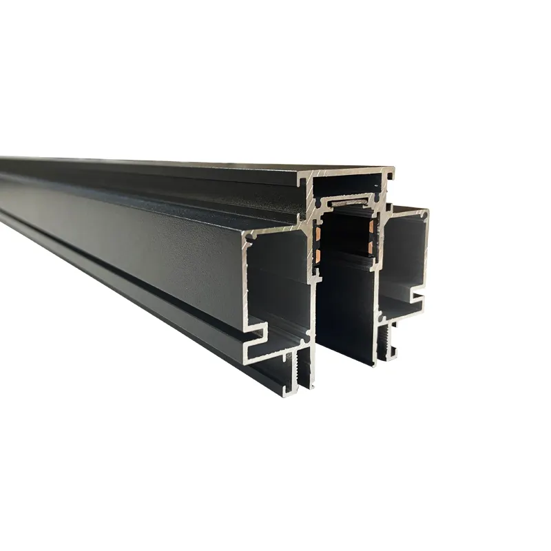 새로운 디자인 Led 알루미늄 프로파일 마그네틱 트랙 조명 트랙 시스템 레일 트랙 스트레치 천장