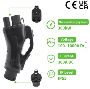 Adaptateur CHUHAN CCS2 vers GBT, état neuf, chargeur EV DC CE 300A 1000V 300kW pour connecteur de charge ID4 ID6 IP55 WrightCharge - Product Image 5