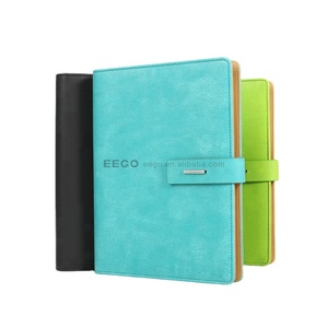 หนัง PU โน๊ตบุ๊ค A5 แหวน Binder โน๊ตบุ๊คธุรกิจไดอารี่ส่วนบุคคลปฏิทินเติม <span class=keywords><strong>Planner</strong></span> - Product Image 1