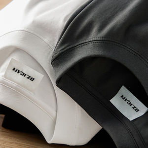 T-shirt col rond confortable en coton imprimé surdimensionné, vente chaude, streetwear, t-shirt personnalisé - Product Image 1