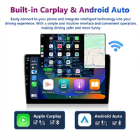 LODARK L1Pro Navegador GPS para Auto Universal de 9/10 Pulgadas con Android 12, Quad Core, 2+32GB, Pantalla Táctil IPS, DSP, CarPlay Inalámbrico