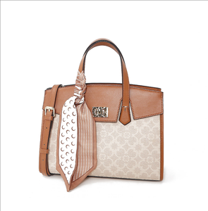 Sac Fourre-Tout Grand Luxe ODM OEM à Doublure Polyester pour Femmes, Sac à Main en Cuir PVC pour Femmes 2025 Imprimé Personnalisé avec Deux Poignées et Fermeture - Product Image 3