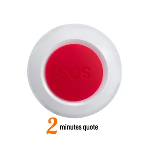 Promotionnel personnalisé LED sonore clignotant bouton tirette boîte à musique bouton d'alarme