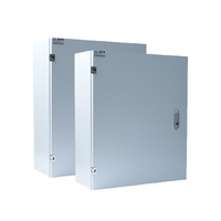Boîte de distribution extérieure en métal avec revêtement en poudre imperméable, niveau de protection IP65