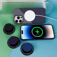 Funda Transparente de Acrílico para Teléfono con Anillo Magnético, Soporte para Carga Inalámbrica, Carcasa Antigolpes para iPhone 13, Fabricante OEM ODM China