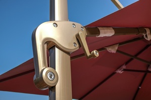 Parasol romain de luxe de 3m au design moderne Parasol commercial extérieur jardin patio café restaurant hôtel <span class=keywords><strong>plage</strong></span>/villa base incluse - Product Image 3