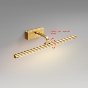 <span class=keywords><strong>Lampe</strong></span> frontale à <span class=keywords><strong>miroir</strong></span> Led américaine Retro European Bathroom Dresser Mirror Vanity Lights Cabinet Lamp Waterproof Makeup Mirror Lamp - Product Image 2