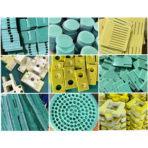 कस्टम 3240 एपॉक्सी/g10 f4 फाइबरग्लास बोर्ड प्रसंस्करण उच्च वोल्टेज लौ retardant इन्सुलेशन शीट (पीला/काला/पानी हरा) - Product Image 6