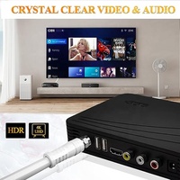 Cable de Antena ANNXIN RG6, Tipo F Macho a F Macho, Cable Coaxial de TV RG6 de Alta Velocidad, Conectores de 75 Ohmios, 1M/Personalizado