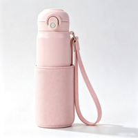 Échantillon Gratuit - Tasse Thermos Isotherme Classique en Acier Inoxydable 304 à Double Paroi avec Couvercle Twist Mat, Scellée Sous Vide pour la Maison et les Voyages