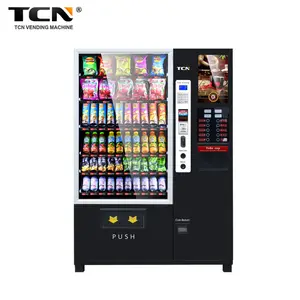 التلقائي القهوة آلة الأعمال Suppliers-TCN في الهواء الطلق الأعمال الذاتي خدمة التلقائي آلة بيع القهوة مع Wifi