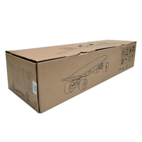 OMT Anpassbares Logo Skateboard Balance Car Verpackung 3-Schicht Wellpappe Starre Boxen mit Schwamm Prägung UV-Beschichtung Recycelbar