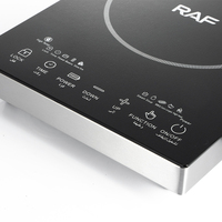 RAF R.8030 Nouvelle conception moderne Plaque de cuisson infrarouge électrique Brûleur unique Poêle électrique portable pour usage domestique Chauffage rapide