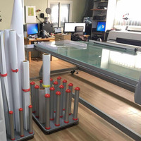 Pas cher prix grand format fayon smart table 1325 À Plat Applicateur Table de Travail à plat plastifieuse à plat machine à plastifier