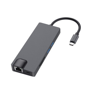 <span class=keywords><strong>USB</strong></span> <span class=keywords><strong>C</strong></span> <span class=keywords><strong>Hub</strong></span> 8 en 1 Multi Puerto Tipo <span class=keywords><strong>C</strong></span> a Adaptador <span class=keywords><strong>Ethernet</strong></span> - Product Image 6