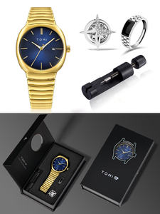 นาฬิกาข้อมือผู้ชาย <span class=keywords><strong>TOMI</strong></span> T307 รุ่นใหม่มาแรง ตัวเรือนสแตนเลสสตีลอัลลอยด์ ควอตซ์ หรูหรา ทันสมัย พร้อมฟังก์ชั่นวันที่อัตโนมัติ เหมาะสำหรับธุรกิจ - Product Image 6