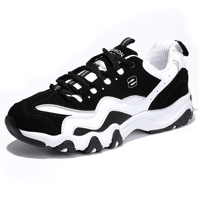 2021 New Panda Shoes Thick Soles Comfortable Fashion Simple Casual Sneakers