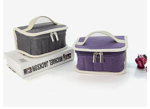 Bolsa de almacenamiento de aceites esenciales portátil, impermeable, a prueba de golpes, organizador multicompartimento para botellas de 5-15ml, bolsa de almacenamiento de cosméticos - Product Image 2