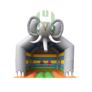 CE Elephant Chủ Đề Bé Bouncer, Kích Thước Nhỏ Air Bouncer Inflatable Trampoline - Product Image 3