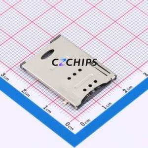 BX-<b>SIM</b>-1.85H6PJ <b>SIM</b> <b>Card</b> Connector SMD Connector Self-Return Type Mini <b>SIM</b> <b>Card</b> <b>Card</b> <b>Holder</b> 1.85mm - Product Image 1